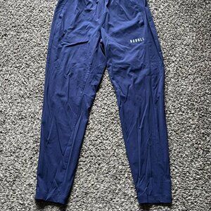 NOBULL Navy Blue Joggers Mens M Athletic Gym Pants Activewear Training Durable